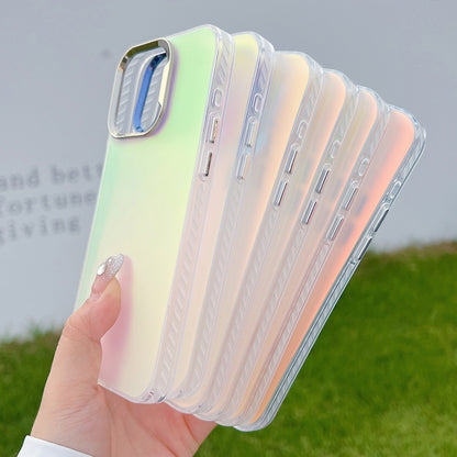 For iPhone 16 Pro Color Plating Discoloration PC Phone Case(Blue) - iPhone 16 Pro Cases by buy2fix | Online Shopping UK | buy2fix