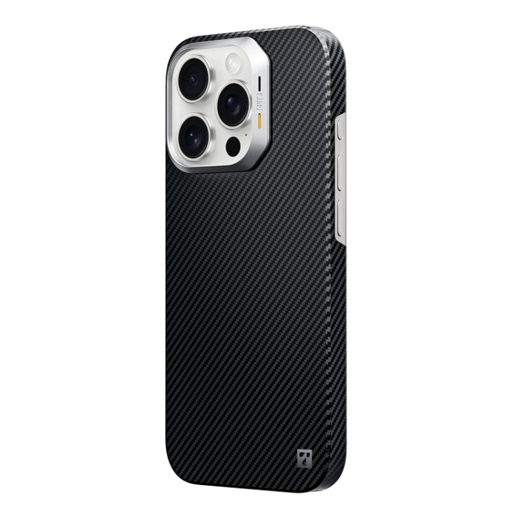 For iPhone 16 Pro TGVIS Carbon Fiber Series MagSafe Phone Case(Black) - iPhone 16 Pro Cases by TGVIS | Online Shopping UK | buy2fix