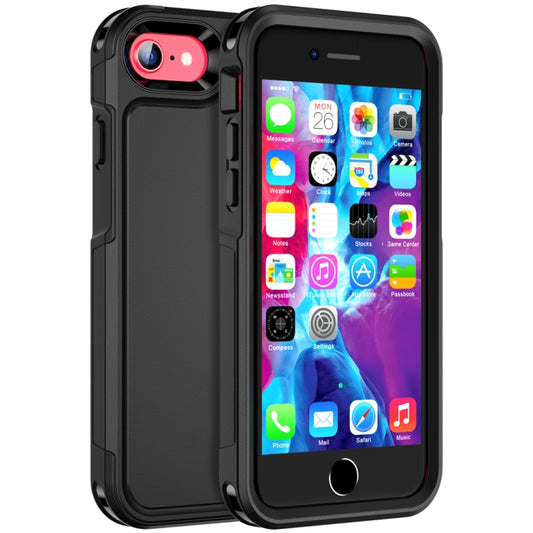 For iPhone 7 / 8 / SE 2022 RedPepper Armor PC Hybrid TPU Phone Case(Black) - More iPhone Cases by RedPepper | Online Shopping UK | buy2fix