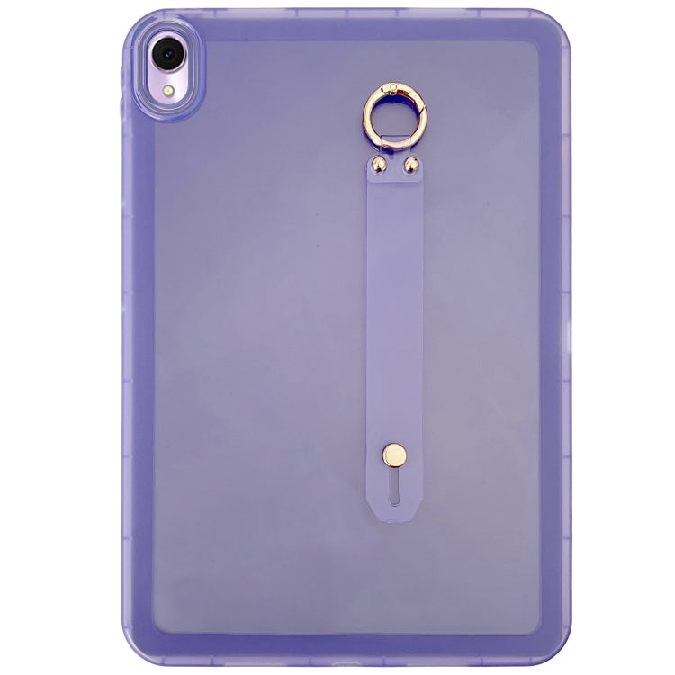 For Huawei MatePad 11 2023 / 2024 Wristband Holder PC Hybrid TPU Soft Tablet Case(Purple) - Huawei by buy2fix | Online Shopping UK | buy2fix