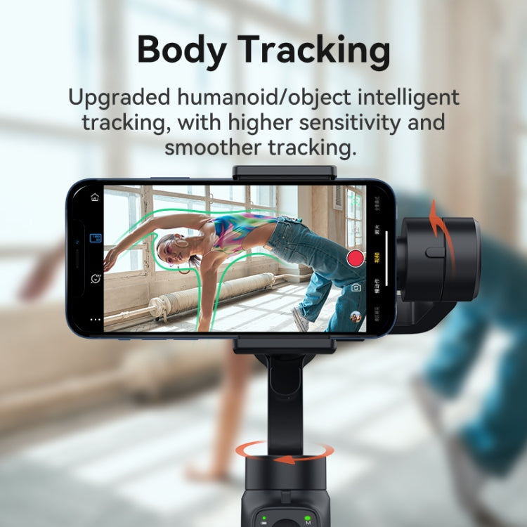 FUNSNAP Capture 2s Smart 3-Axis Handheld Gimbal Phone Live Stabilizer, Combo Version(Black) - Handheld Gimbals by FUNSNAP | Online Shopping UK | buy2fix