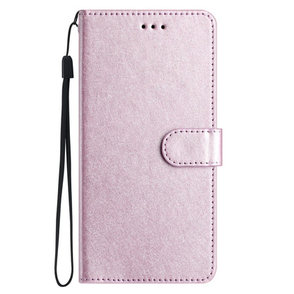 For OnePlus 13 Silk Texture Horizontal Flip Leather Phone Case(Rose Pink) - OnePlus Cases by buy2fix | Online Shopping UK | buy2fix