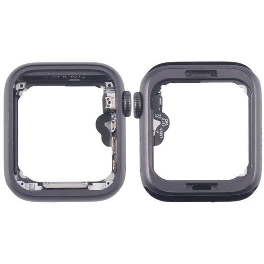 For Apple Watch SE 2020 40MM GPS Aluminium Alloy Middle Frame Bezel Plate with Crown Spin Axis Flex Cable(Grey) - Middle Frame by buy2fix | Online Shopping UK | buy2fix