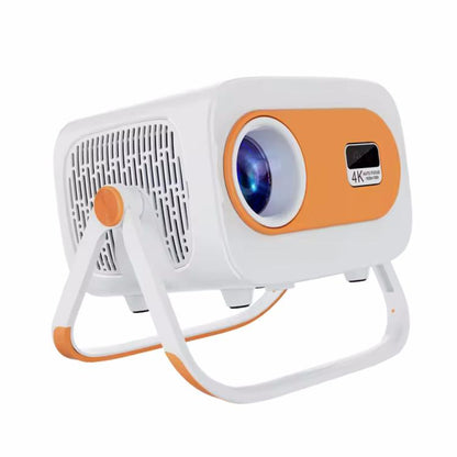 JY325 1280 x 720P 200ANSI Amlogic H713 CPU Android 11.0 Portable Projector, AU Plug(White) - LED Projector by buy2fix | Online Shopping UK | buy2fix