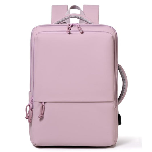 P960 Large Capacity Water Resistant Fashionable Backpack(Pink) - Backpack by buy2fix | Online Shopping UK | buy2fix