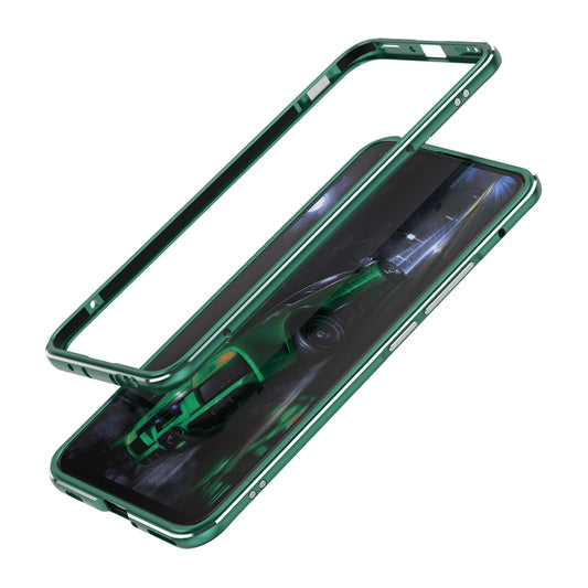 For Huawei Honor 30 Aluminum Alloy Shockproof Protective Bumper Frame(Green) - Honor Cases by buy2fix | Online Shopping UK | buy2fix