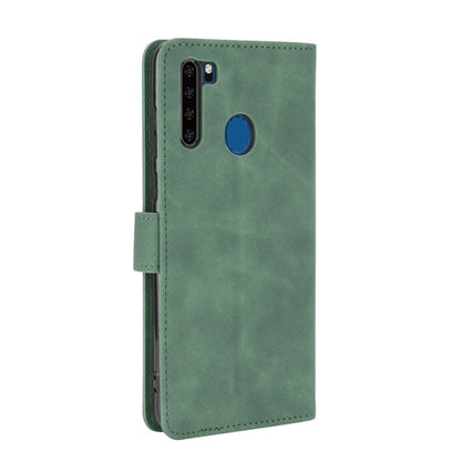 For Blackview A80 Pro Solid Color Skin Feel Magnetic Buckle Horizontal Flip Calf Texture PU Leather Case with Holder & Card Slots & Wallet(Green) - More Brand by buy2fix | Online Shopping UK | buy2fix