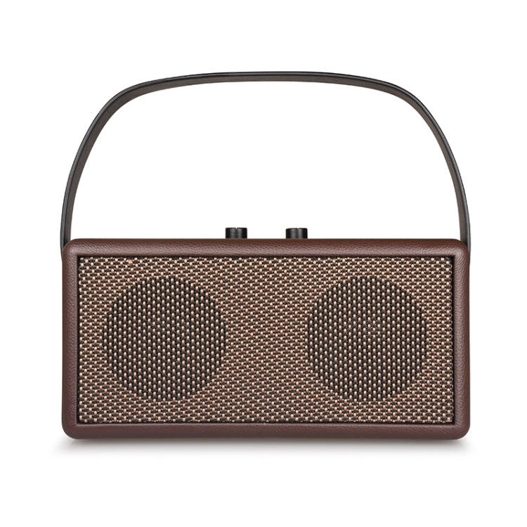 D30 Portable Subwoofer Wooden Bluetooth 4.2 Speaker, Support TF Card & 3.5mm AUX & U Disk Play(Black) - Desktop Speaker by buy2fix | Online Shopping UK | buy2fix