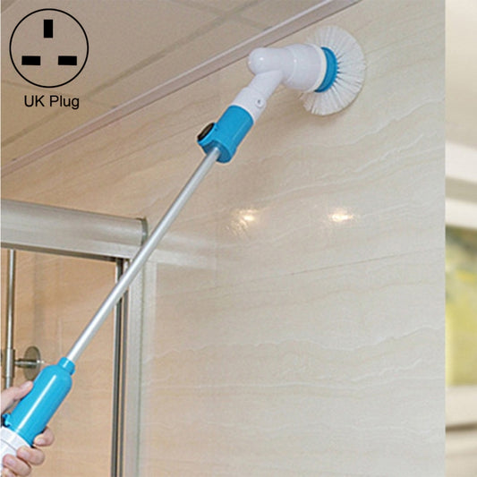 Multi-function Tub and Tile Scrubber Cordless Power Spin Scrubber Power Cleaning Brush Set for Bathroom Floor Wall, UK Plug - Cleaning Tools by buy2fix | Online Shopping UK | buy2fix