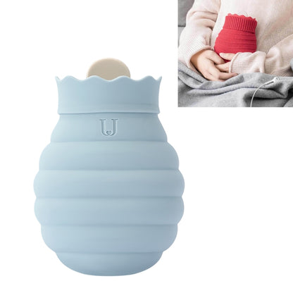 Original Xiaomi Youpin Jotun Judy Warm Water Bag  Silicone Hot Water Bag Small Size：15x10x5.8cm(Gray Blue) - Hot Water Bags by Xiaomi | Online Shopping UK | buy2fix