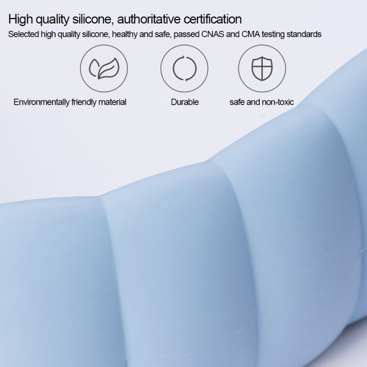 Original Xiaomi Youpin Jotun Judy Warm Water Bag  Silicone Hot Water Bag Small Size：15x10x5.8cm(Gray Blue) - Hot Water Bags by Xiaomi | Online Shopping UK | buy2fix