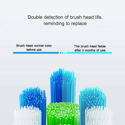 HUAWEI Lebooo LBS-T053A 2 PCS Smart Toothbrush Head (for HCB0001) (Black) - Toothbrushes by Huawei | Online Shopping UK | buy2fix