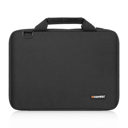 HAWEEL 14.0 inch -16.0 inch Briefcase Crossbody Laptop Bag For Macbook, Lenovo Thinkpad, ASUS, HP(Black) - 15 inch by HAWEEL | Online Shopping UK | buy2fix