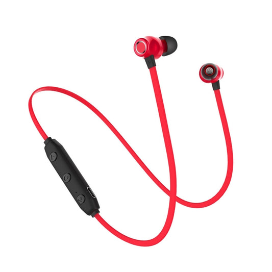 XRM-X5 Sports IPX4 Waterproof Magnetic Earbuds Wireless Bluetooth V4.1 Stereo In-ear Headset, For iPhone, Samsung, Huawei, Xiaomi, HTC and Other Smartphones(Red) - Bluetooth Earphone by buy2fix | Online Shopping UK | buy2fix