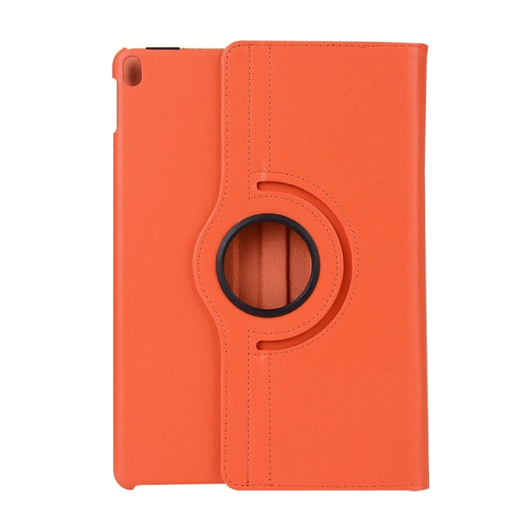 Litchi Texture 360 Degree Spin Multi-function Horizontal Flip Leather Protective Case with Holder for iPad Pro 10.5 inch / iPad Air (2019) (Orange) - iPad Pro 10.5 inch Cases by buy2fix | Online Shopping UK | buy2fix