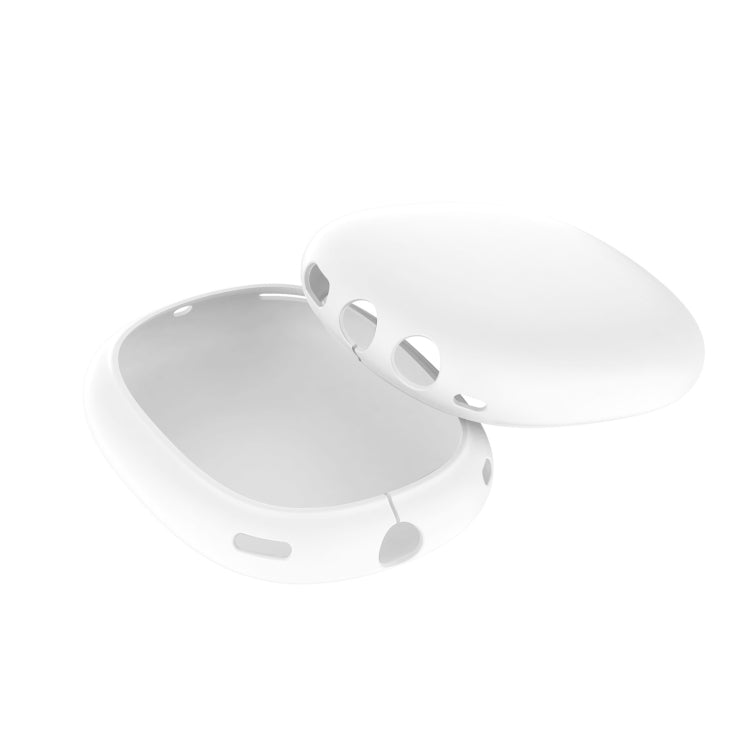 A Pair Full Coverage Anti-scratch Silicone Headphone Protective Case for AirPods Max(Transparent) - For AirPods Max by buy2fix | Online Shopping UK | buy2fix