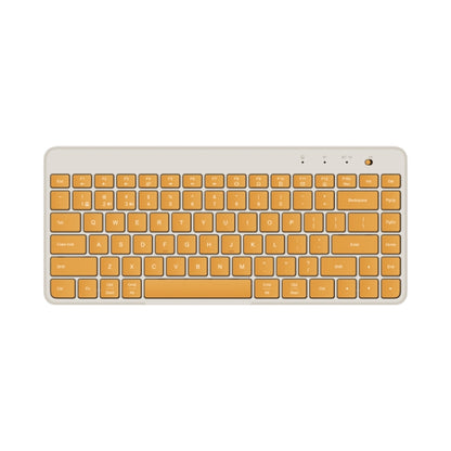 Original Xiaomi XMBXJP01YM 85 Keys Portable Dual-mode Keyboard (Beige White) - Wireless Keyboard by Xiaomi | Online Shopping UK | buy2fix