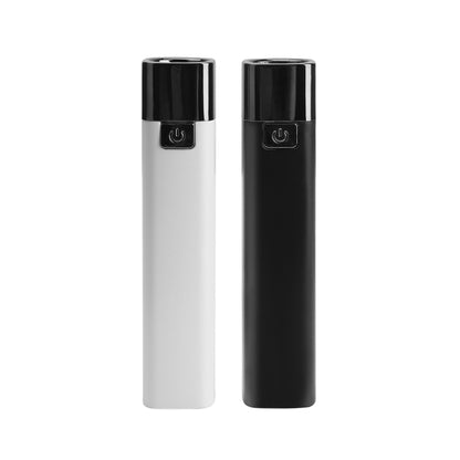 Mini Portable Lipstick Style Rechargeable LED Flashlight (Black) - Mini Flashlight by buy2fix | Online Shopping UK | buy2fix