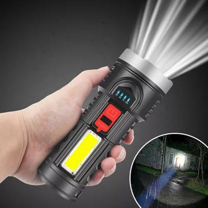 L-822 USB Rechargeable Floodlight Mini Portable LED Flashlight - LED Flashlight by buy2fix | Online Shopping UK | buy2fix