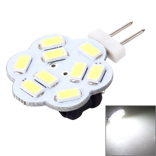 G4 9 LED SMD 5730 Flower Decorative Light for Indoor / Outdoor Decoration, DC/AC 12-24V, Side Pins (White Light) - LED Blubs & Tubes by buy2fix | Online Shopping UK | buy2fix