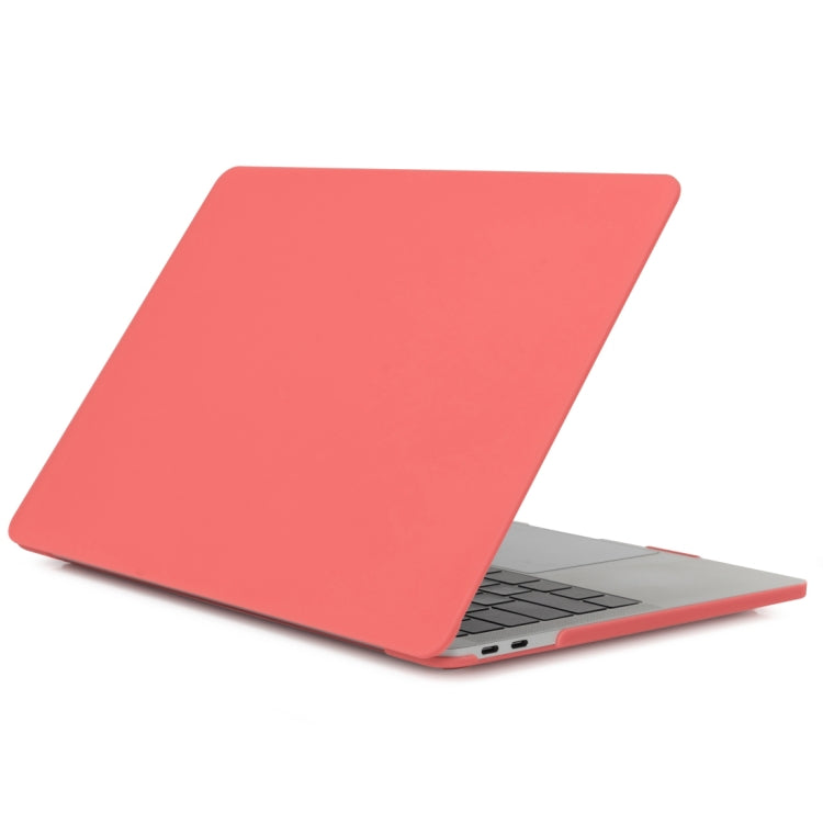 Laptop Frosted Texture PC Protective Case for 2016 New Macbook Pro 13.3 inch A2159 & A1706 & A1708(Coral Red) - MacBook Pro Cases by buy2fix | Online Shopping UK | buy2fix