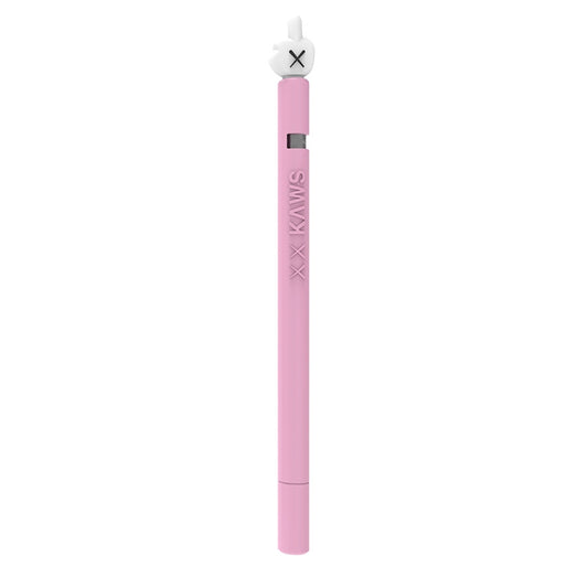 LOVE MEI For Apple Pencil 1 Middle Finger Shape Stylus Pen Silicone Protective Case Cover (Pink) - Pencil Accessories by LOVE MEI | Online Shopping UK | buy2fix