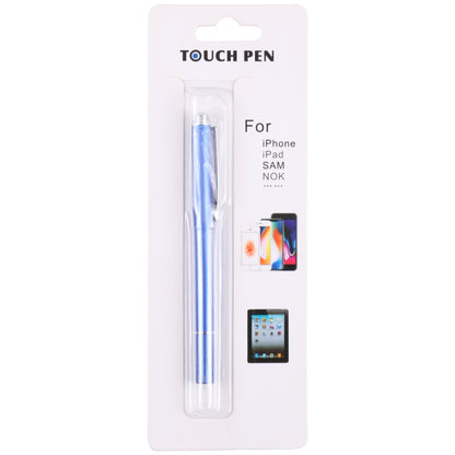 Universal Silicone Disc Nib Capacitive Stylus Pen (Blue) - Stylus Pen by buy2fix | Online Shopping UK | buy2fix