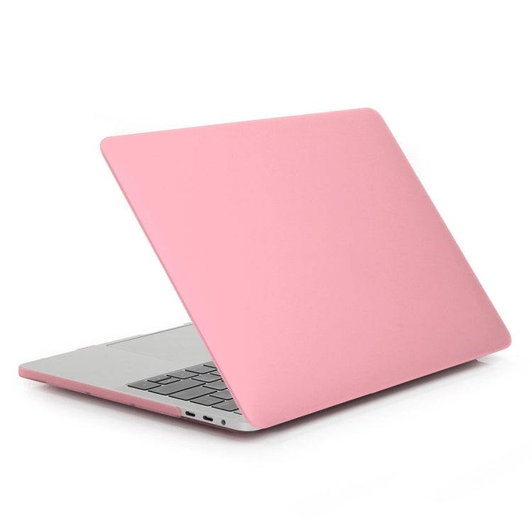 ENKAY Hat-Prince 2 in 1 Frosted Hard Shell Plastic Protective Case + US Version Ultra-thin TPU Keyboard Protector Cover for 2016 New MacBook Pro 13.3 inch without Touchbar (A1708)(Pink) - MacBook Pro Cases by ENKAY | Online Shopping UK | buy2fix