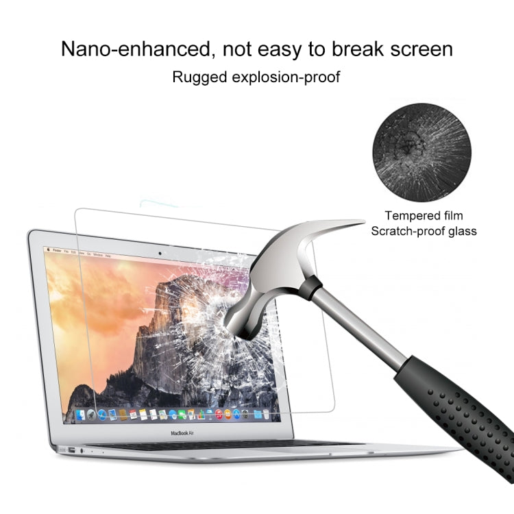 9H Surface Hardness HD Explosion-proof Tempered Glass Film for MacBook Pro 13.3 inch (A1278) - Screen Protectors by buy2fix | Online Shopping UK | buy2fix