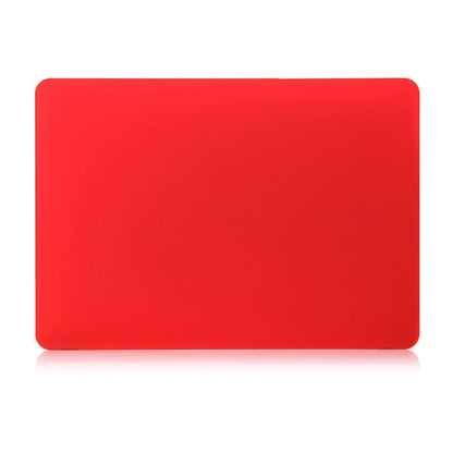 ENKAY Hat-Prince 2 in 1 Frosted Hard Shell Plastic Protective Case + Europe Version Ultra-thin TPU Keyboard Protector Cover for 2016 MacBook Pro 15.4 Inch with Touch Bar (A1707) (Red) - MacBook Pro Cases by ENKAY | Online Shopping UK | buy2fix