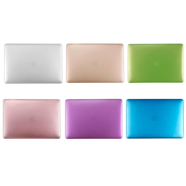 Laptop Metal Style Protective Case for MacBook Pro 15.4 inch A1990 (2018) (Silver) - MacBook Pro Cases by buy2fix | Online Shopping UK | buy2fix