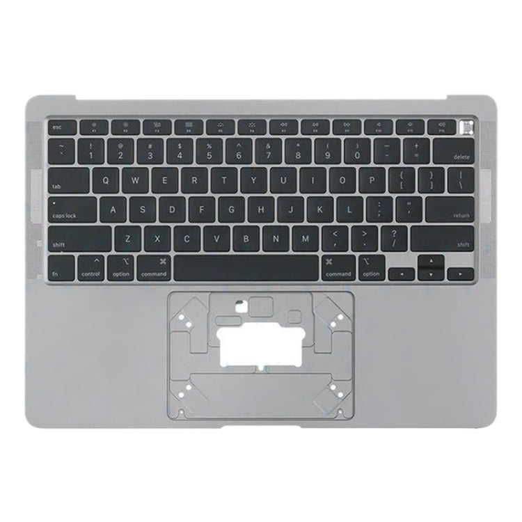 For Macbook Air 13 A2179 2020 C-side Cover + US Edition Key Board (Grey) - Bottom Cover by buy2fix | Online Shopping UK | buy2fix