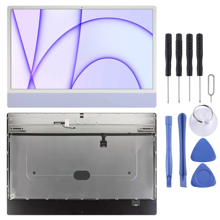 For Apple iMac 24 inch A2438 A2439 2021 4.5K LM235UH1 SD C1 M1 M2 LCD Screen (Purple) - LCD Screen by buy2fix | Online Shopping UK | buy2fix