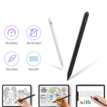 YP0016 Anti-mistouch Magnetic Capacitive Stylus Pen for iPad (White) - Stylus Pen by buy2fix | Online Shopping UK | buy2fix