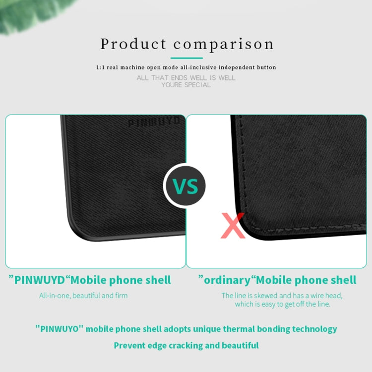 PINWUYO Shockproof Waterproof Full Coverage PC + TPU + Skin Protective Case for One Plus 6T (Grey) - More Brand by PINWUYO | Online Shopping UK | buy2fix