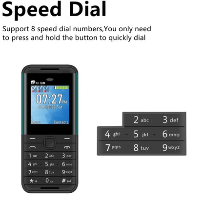 SERVO BM5310 Mini Mobile Phone, Russian Key, 1.33 inch, MTK6261D, 21 Keys, Support Bluetooth, FM, Magic Sound, Auto Call Record, GSM, Triple SIM (Yellow) - SERVO by SERVO | Online Shopping UK | buy2fix