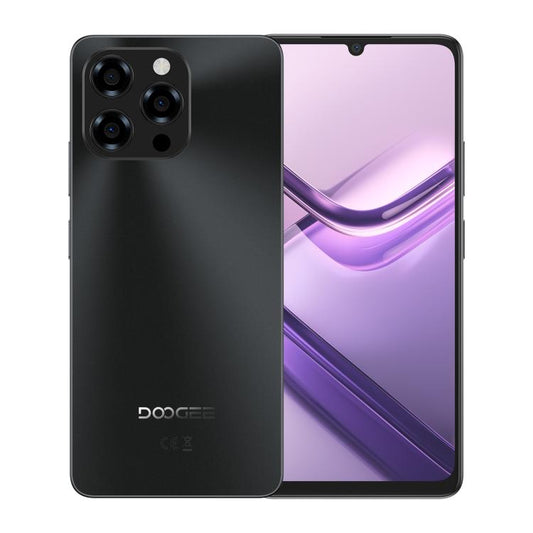 DOOGEE Note 58 Pro, 8GB+256GB, Side Fingerprint, 6.75 inch Android 15 Unisoc T7250 Octa Core, Network: 4G, OTG, NFC (Black) - DOOGEE by DOOGEE | Online Shopping UK | buy2fix