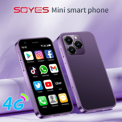 SOYES XS16, 2GB+16GB, 3.0 inch Android 10.0 MTK6737 Quad Core, Bluetooth, WiFi, Network: 4G, Dual SIM, Support Google Play Store (Purple) - SOYES by SOYES | Online Shopping UK | buy2fix