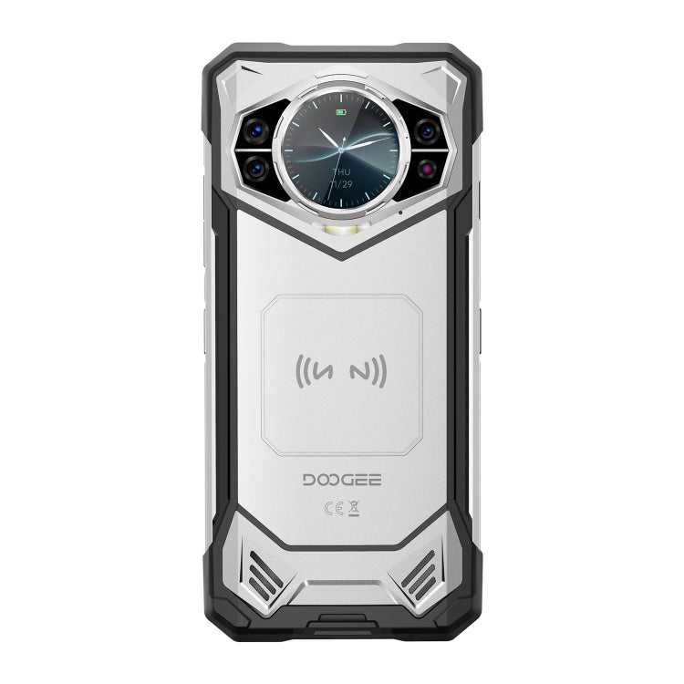 [HK Warehouse] DOOGEE S200 Rugged Phone, 12GB+256GB, Side Fingerprint, 6.72 inch Android 14 Dimensity 7050 Octa Core 2.6GHz, Network: 5G, OTG, NFC  (Silver) - DOOGEE by DOOGEE | Online Shopping UK | buy2fix