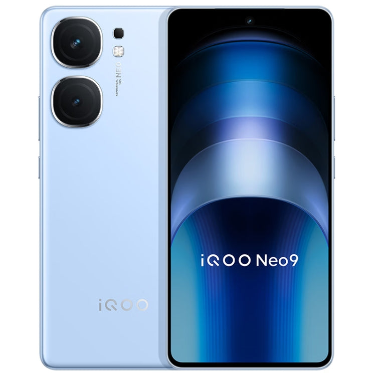 vivo iQOO Neo9, Dual Back Cameras, 12GB+256GB, Face ID / Fingerprint Identification, 6.78 inch Android 14 OriginOS 4 Snapdragon 8 Gen 2 Octa Core, OTG, NFC, Network: 5G, Support Google Play (Blue) - vivo by vivo | Online Shopping UK | buy2fix