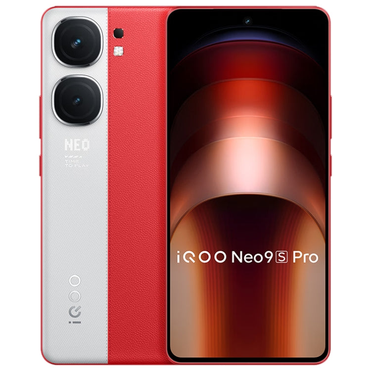 vivo iQOO Neo9S Pro, Dual Back Cameras, 16GB+1TB, Face ID / Fingerprint Identification, 6.78 inch Android 14 OriginOS 4 Dimensity 9300+ Octa Core, OTG, NFC, Network: 5G, Support Google Play (Red) - vivo by vivo | Online Shopping UK | buy2fix