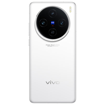 vivo X100s, Triple Back Cameras, 12GB+256GB, Face ID / Fingerprint Identification, 6.78 inch Android 14 OriginOS 4 Dimensity 9300+ Octa Core, OTG, NFC, Network: 5G, Support Google Play (White) - vivo by vivo | Online Shopping UK | buy2fix