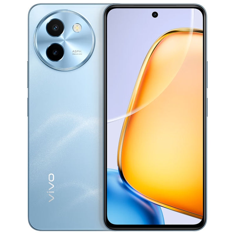 vivo Y200t, Dual Back Cameras, 8GB+128GB, Face ID Screen Fingerprint Identification, 6.72 inch Android 14.0 OriginOS 4 Snapdragon 6 Gen 1 Octa Core 2.2GHz, OTG, Network: 5G, Support Google Play (Blue) - vivo by vivo | Online Shopping UK | buy2fix