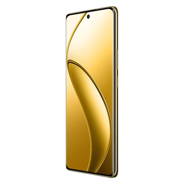 Realme 12 Pro+, 12GB+256GB, Screen Fingerprint Identification, 6.7 inch Realme UI 5.0 Snapdragon 7s Gen 2 Octa Core, NFC, Network: 5G, Support Google Play (Gold) - OPPO by Realme | Online Shopping UK | buy2fix