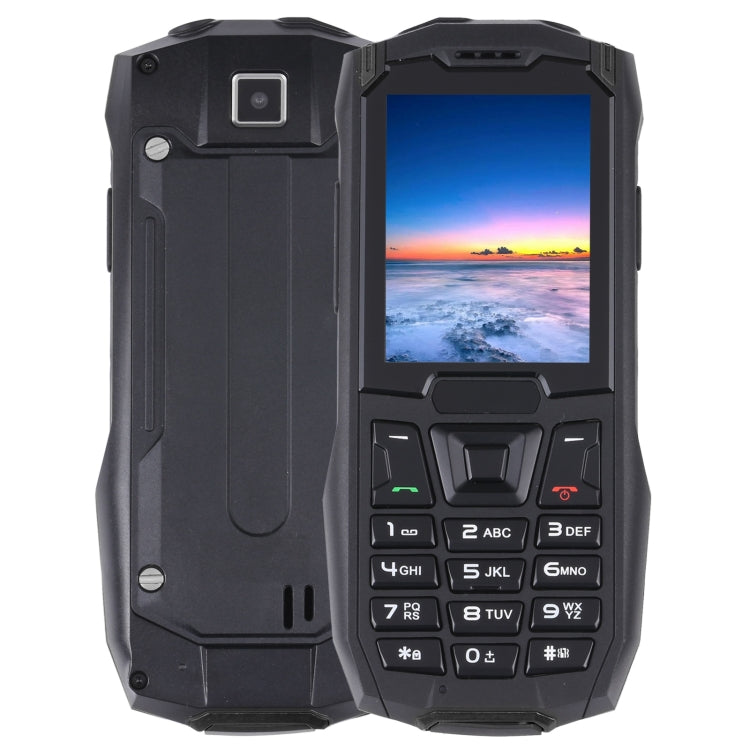 Rugtel R2C Rugged Phone, IP68 Waterproof Dustproof Shockproof, 2.4 inch, MTK6261D, 2500mAh Battery, SOS, FM, Dual SIM(Black) - Others by Rugtel | Online Shopping UK | buy2fix