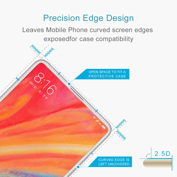 For Xiaomi Mi Mix 2s 0.26mm 9H Surface Hardness 2.5D Explosion-proof Tempered Glass Screen Film -  by DIYLooks | Online Shopping UK | buy2fix