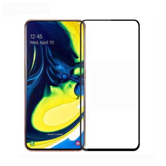 MOFI 9H 2.5D Full Screen Tempered Glass Film for Galaxy A80 / A90 (Black) - Galaxy Tempered Glass by MOFI | Online Shopping UK | buy2fix