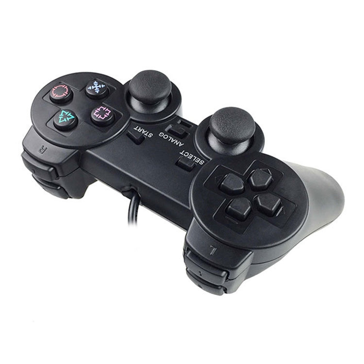 Double Vibration Joypad Wired Game Controle Handle For PS2 - Gamepads by buy2fix | Online Shopping UK | buy2fix