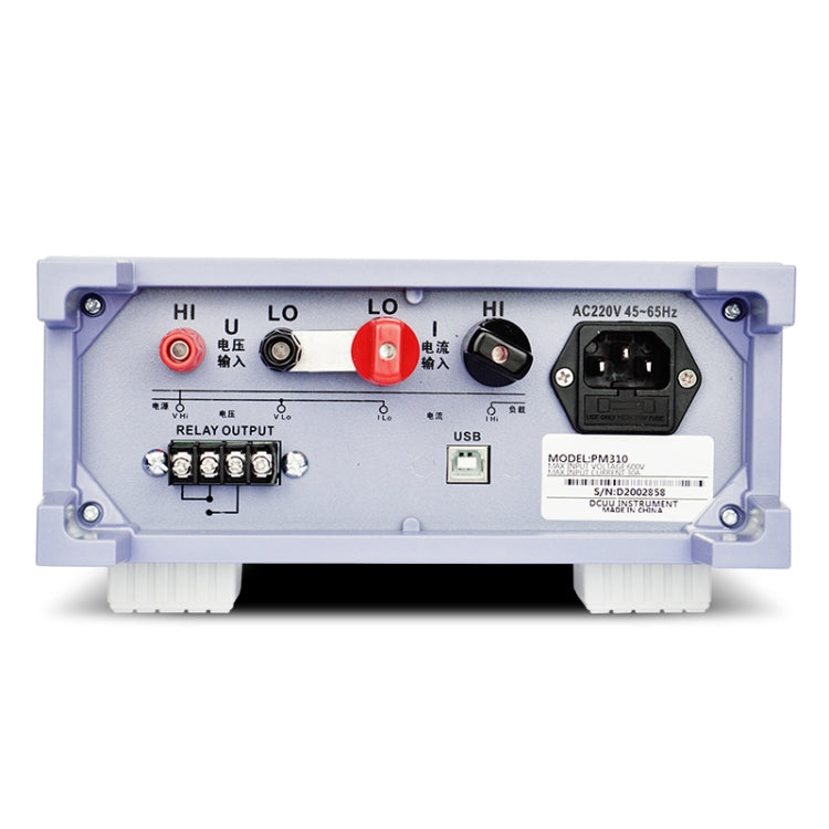 DCUU PM310 Intelligent Electrical Parameters Measuring Instrument (US Plug) - Current & Voltage Tester by buy2fix | Online Shopping UK | buy2fix