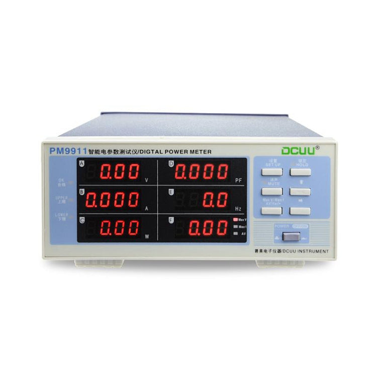 DCUU PM9911 Intelligent Electrical Parameters Measuring Instrument(US Plug) - Current & Voltage Tester by buy2fix | Online Shopping UK | buy2fix